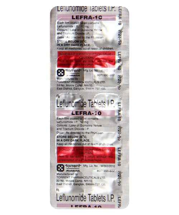 Lefra 10 Tablet  - Prescription Required