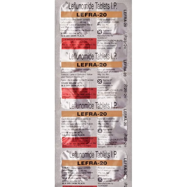 Lefra 20 Tablet  - Prescription Required