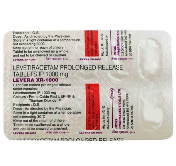 Levera  XR 1000 Tablet  - Prescription Required