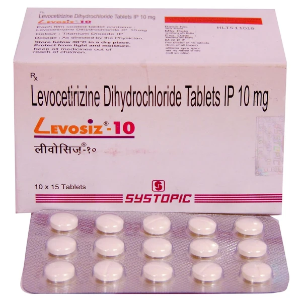 Levosiz 10 Tablet  - Prescription Required