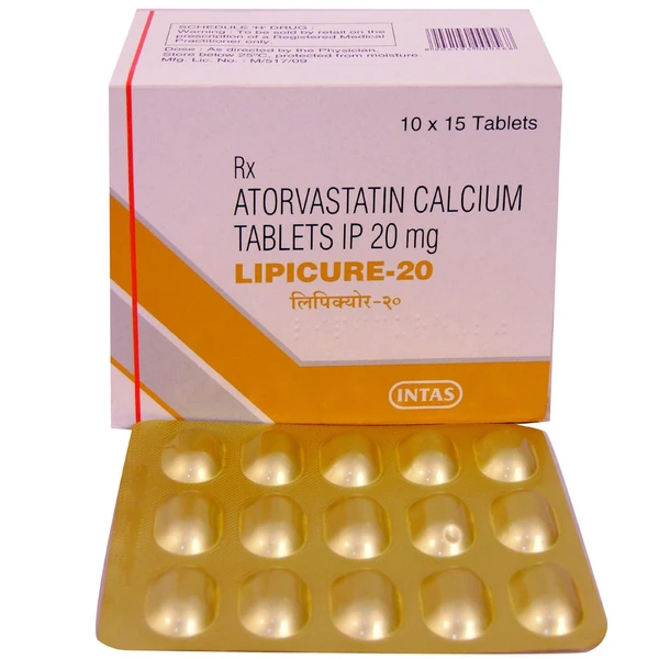 Lipicure 20 Tablet  - Prescription Required