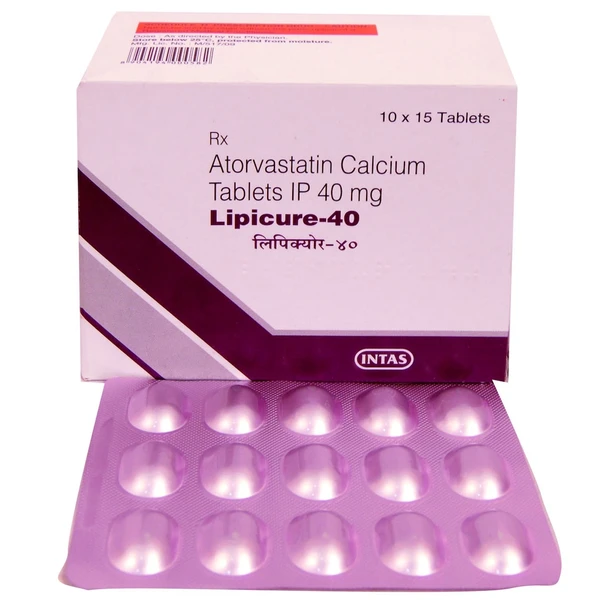 Lipicure 40 Tablet  - Prescription Required