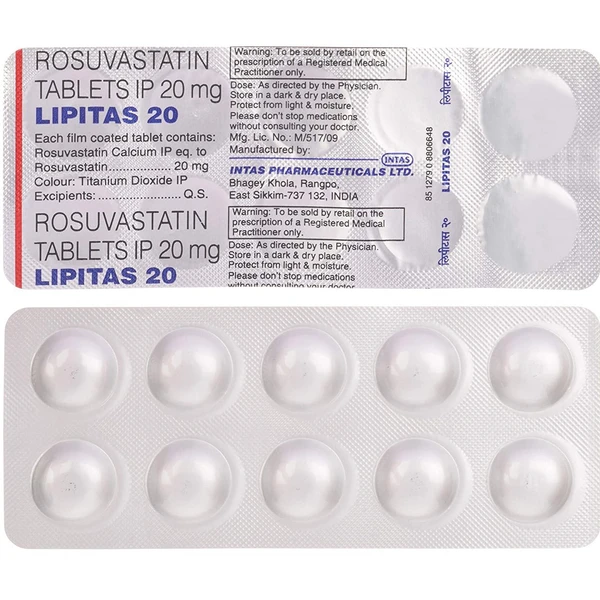 Lipitas 20 Tablet  - Prescription Required
