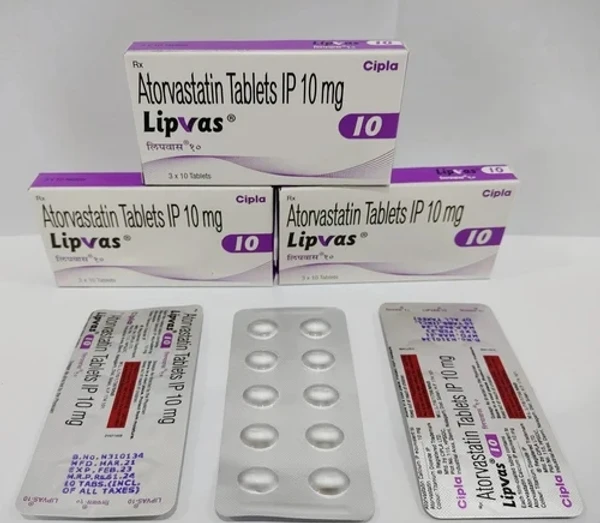 Lipvas 10 Tablet  - Prescription Required