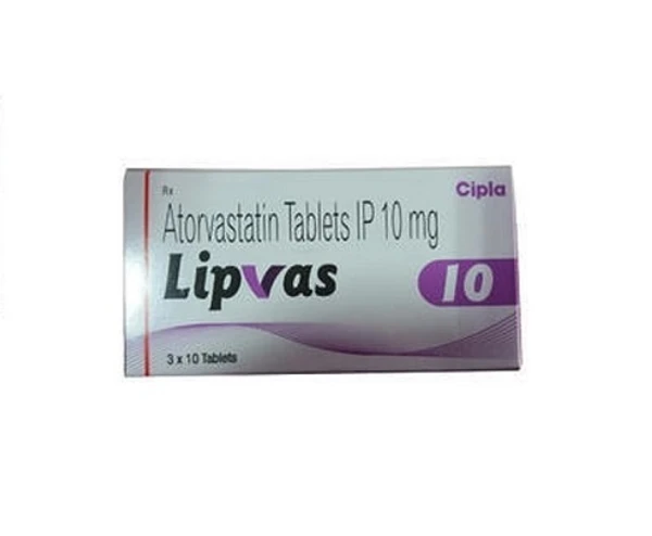 Lipvas 10 Tablet  - Prescription Required