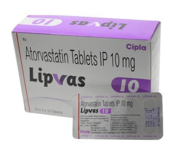 Lipvas 10 Tablet  - Prescription Required