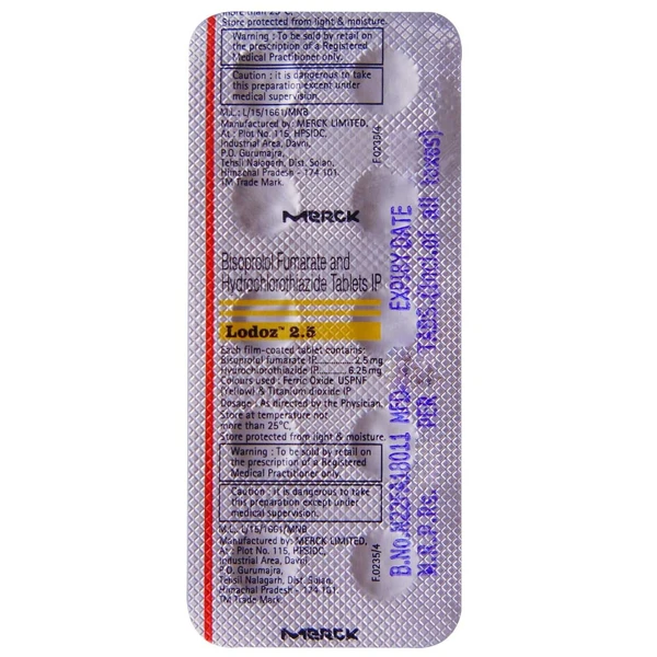 Lodoz 2.5 Tablet  - Prescription Required