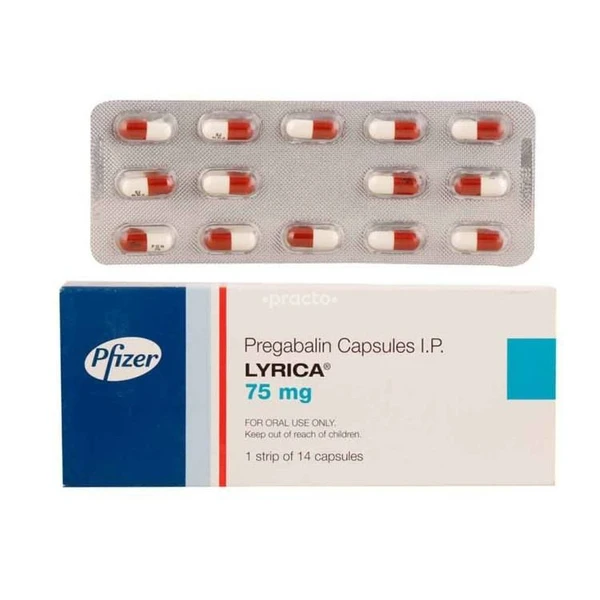 Lyrica 75mg Capsule  - Prescription Required