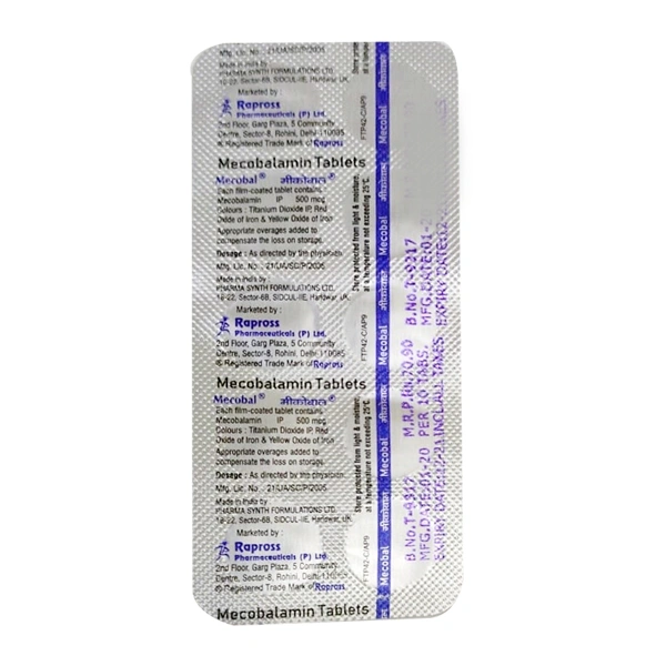 Mecobal 500mcg Tablet  - 