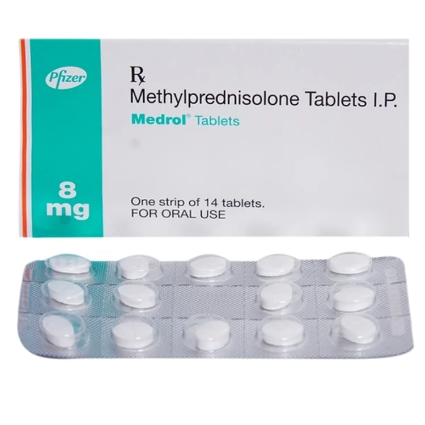 Medrol 8mg Tablet - Prescription Required