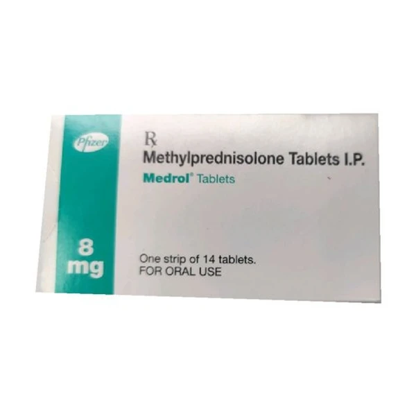 Medrol 8mg Tablet - Prescription Required