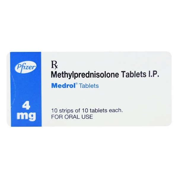 Medrol 4mf Tablet  - Prescription Required