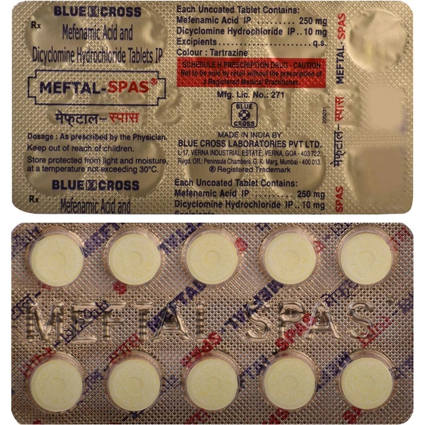 Meftal-Spas Tablet  - Prescription Required