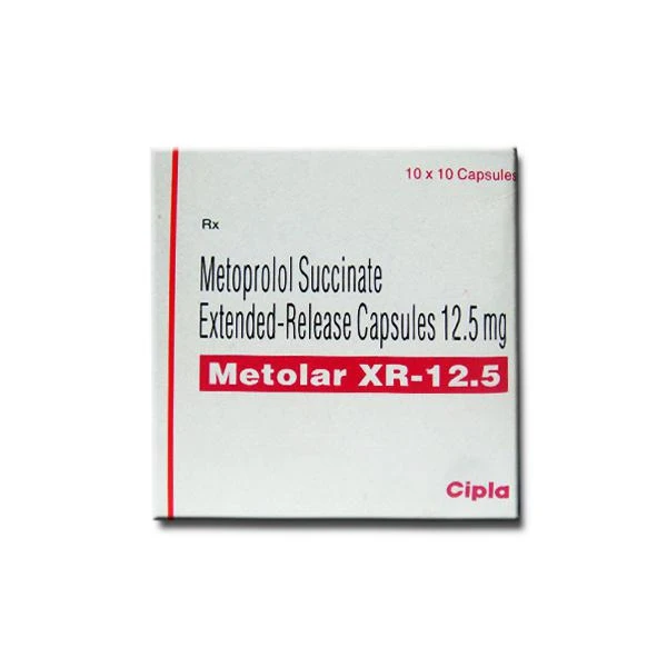 Metolar XR 12.5 Capsule  - Prescription Required