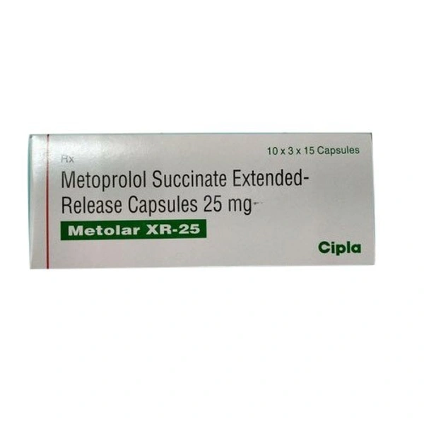 Metolar XR 25 Capsule  - Prescription Required