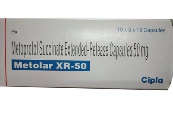 Metolar XR 50 Tablet  - Prescription Required