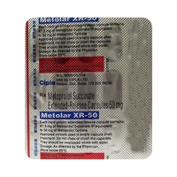 Metolar XR 50 Tablet  - Prescription Required