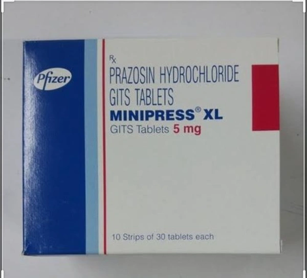 Minipress XL 5mg Tablet  - Prescription Required