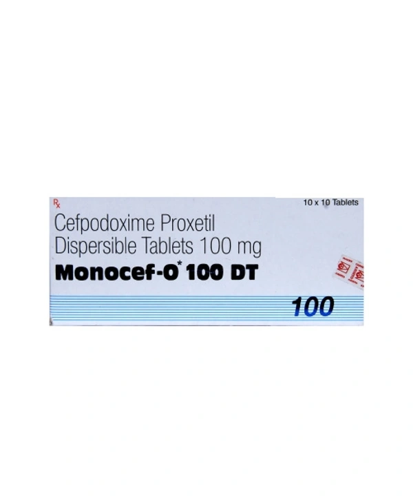 Monocef-O 100 DT Tablet  - Prescription Required