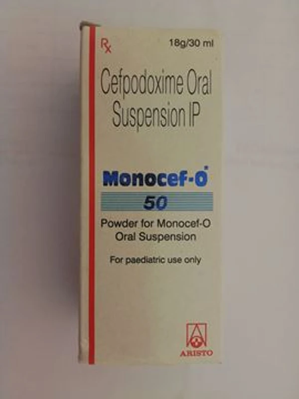 Monocef-O 50 Oral Suspension  - Prescription Required