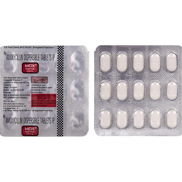 Mox Kid 250mg Tablet  - Prescription Required