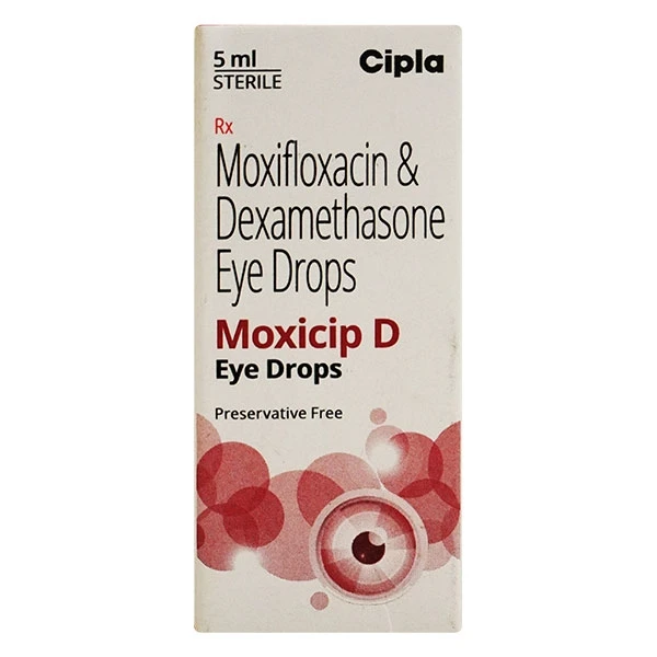 Moxicip D Eye Drop  - Prescription Required