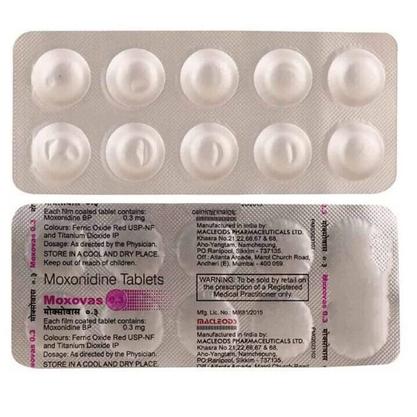 Moxovas 0.3 Tablet  - Prescription Required