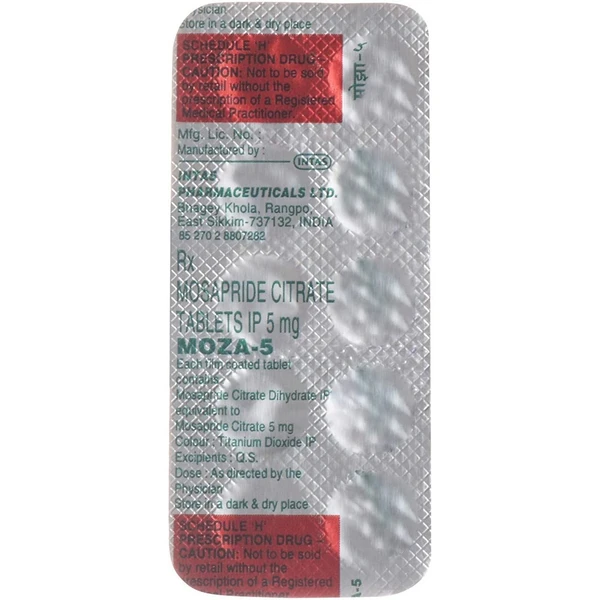Moza 5 Tablet  - Prescription Required