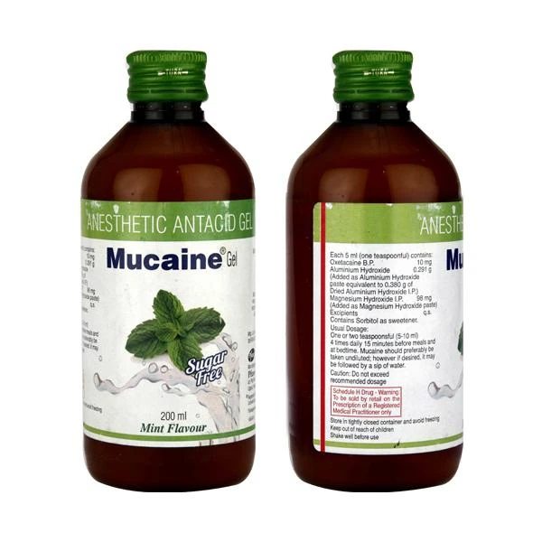 Mucaine Gel Mint  - Prescription Required