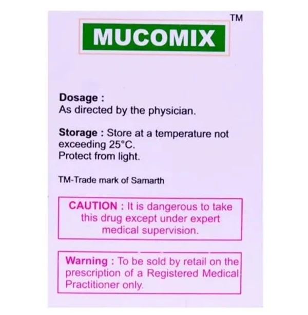 Mucomix Injection  - Prescription Required