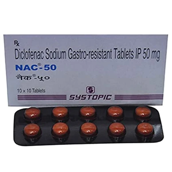 NAC 50 Tablet  - Prescription Required