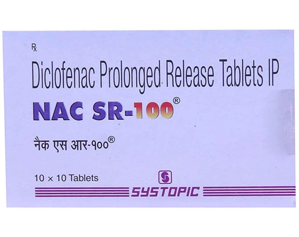 NAC SR 100 Tablet  - Prescription Required