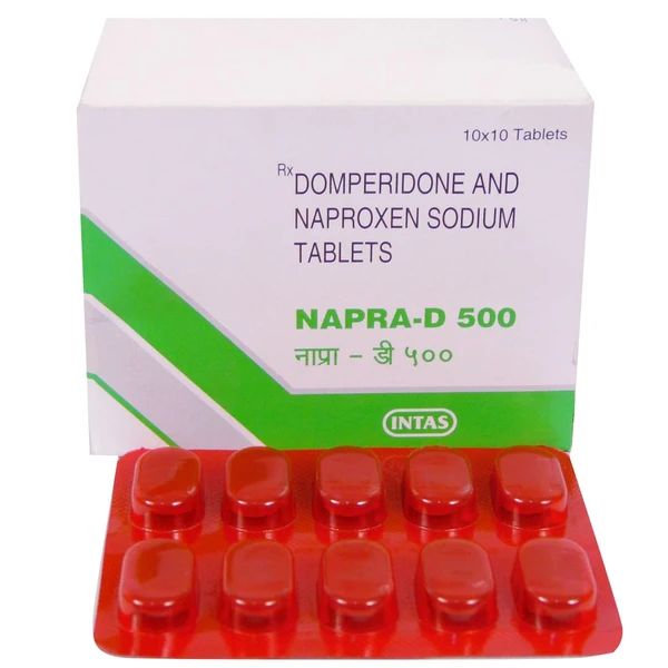 Napra D 500 Tablet  - Prescription Required