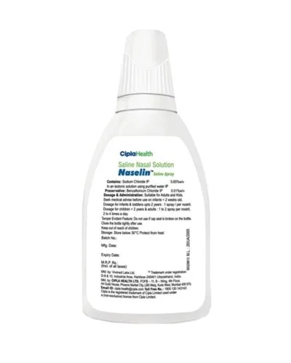 Naselin Saline Spray 