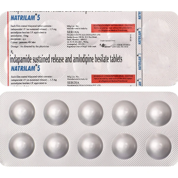 Natrilam 5 Tablet  - Prescription Required