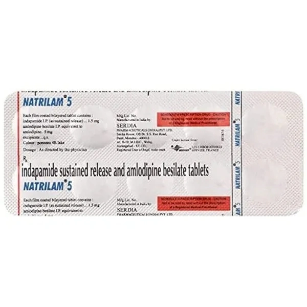 Natrilam 5 Tablet  - Prescription Required