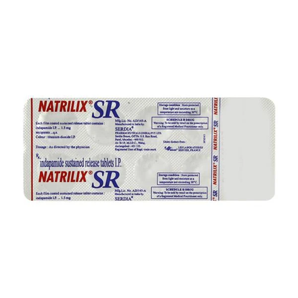 Natrilix SR Tablet  - Prescription Required