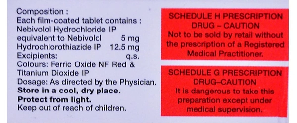 Nebi-H Tablet  - Prescription Required