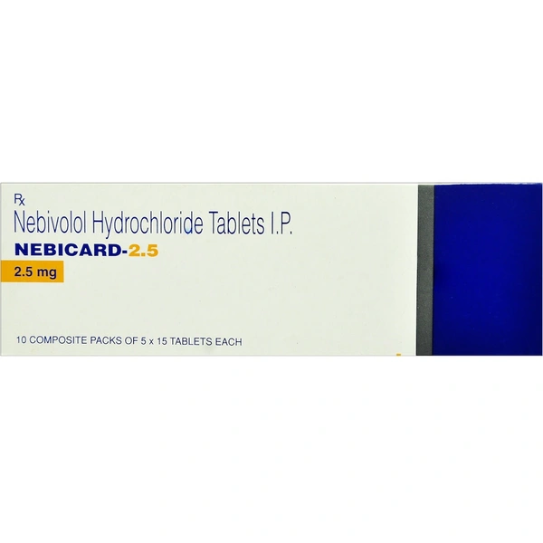 Nebicard 2.5 Tablet  - Prescription Required