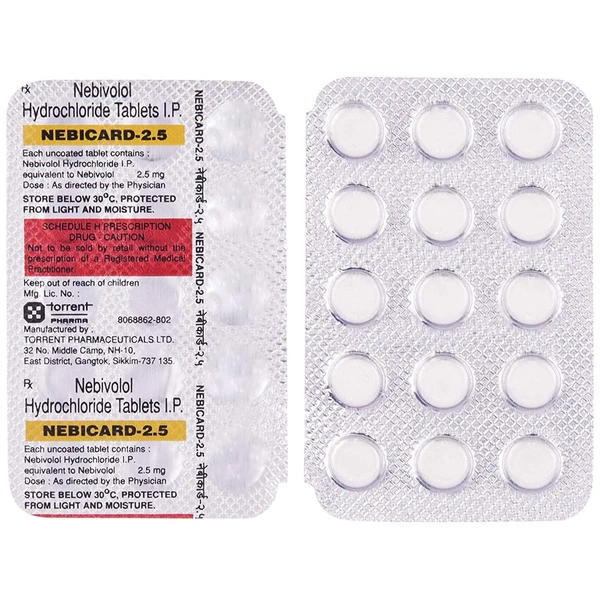 Nebicard 2.5 Tablet  - Prescription Required