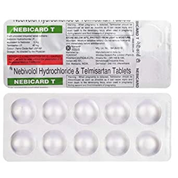 Nebicard  T Tablet  - Prescription Required