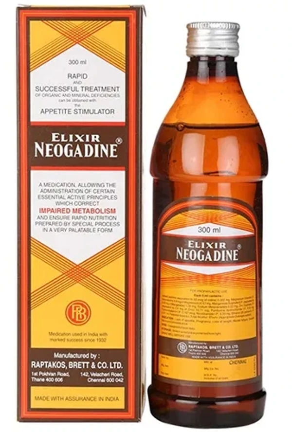 Neogadine Elixir Syrup