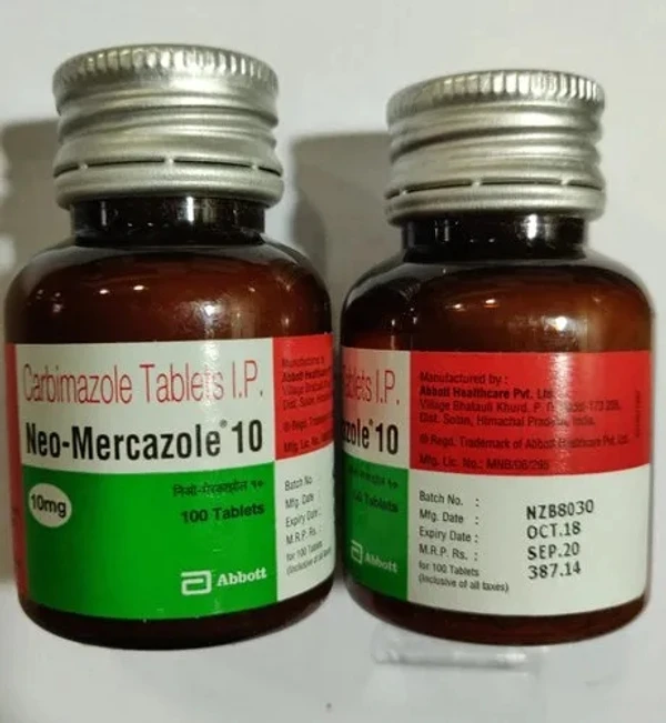 Neo-Mercazole 10 Tablet  - Prescription Required