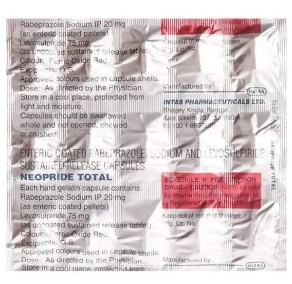 Neopride Total Capsule  - Prescription Required