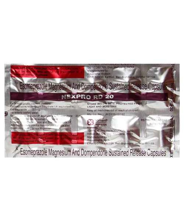 Nexpro RD 20 Capsule  - Prescription Required