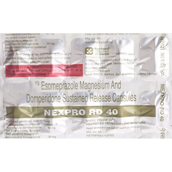 Nexpro RD 40 Capsule  - Prescription Required