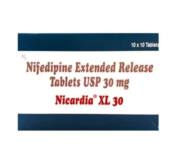 Nicardia XL 30 Tablet - Prescription Required