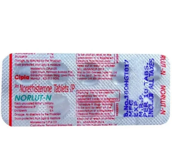 Norlut N Tablet  - Prescription Required