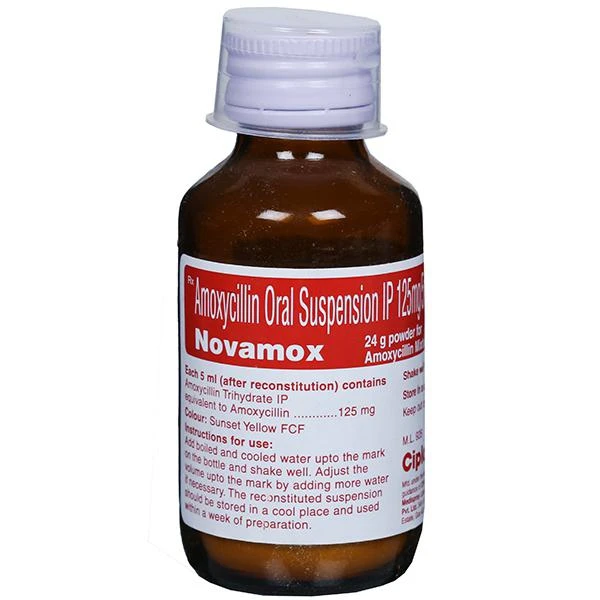 Novamox Oral Suspension  - Prescription Required