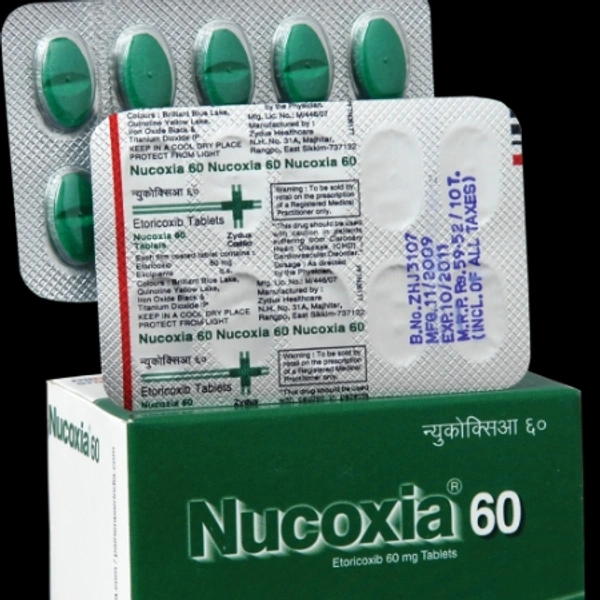 Nucoxia 60 Tablet  - Prescription Required